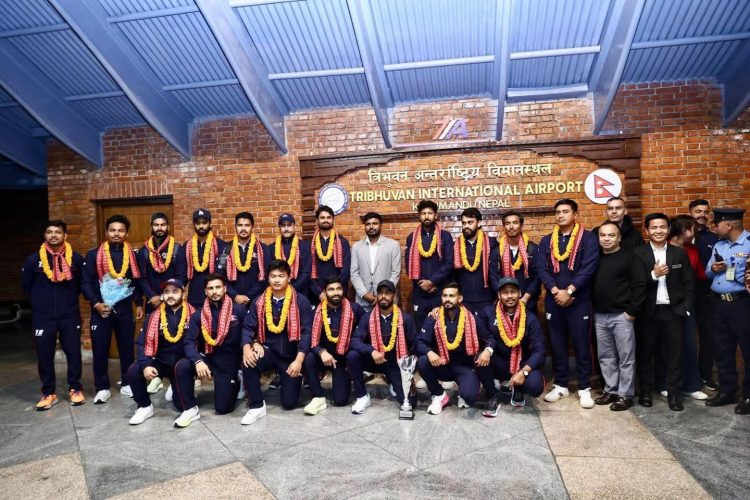 विश्वकप छनोटमा सफलता र वेस्ट इन्डिजमाथिको ऐतिहासिक जितसहित नेपाली टोली स्वदेश फर्कियो