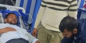 मधेश भवन अगाडि प्रहरीसँग झडप, आधा दर्जन प्रदर्शनकारी घाइते