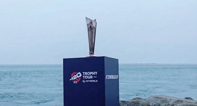 आईसीसी टी–२० विश्वकप ट्रफी नेपाल आइपुग्दै