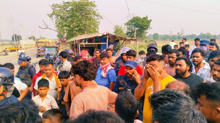 पर्सामा सवारी दुर्घटना हुदा श्रीमतीको मृत्यु, श्रीमान गम्भीर घाइते