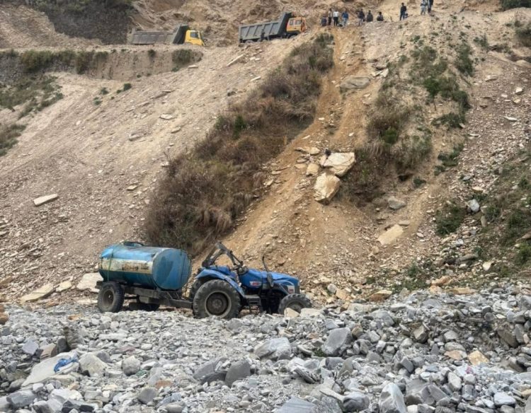 रोल्पामा ट्याक्टर दुर्घटना, चालकको घटनास्थलमै मृत्यु